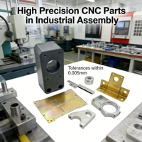 Pièces usinées CNC en acier inoxydable et titane, anodisées, colorées, sur mesure, de précision, pour le perçage et le tournage, service de fabrication de pièces métalliques en tôle