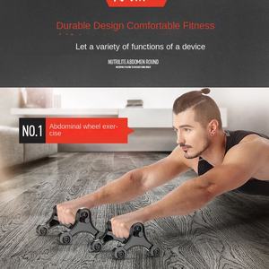 Tabla <span class=keywords><strong>de</strong></span> Flexiones Multifuncional Tres <span class=keywords><strong>en</strong></span> Uno con Rodillo Abdominal, Dispositivo <span class=keywords><strong>de</strong></span> Asistencia para Hombres, Entrenamiento <span class=keywords><strong>de</strong></span> Pecho y Abdomen <span class=keywords><strong>en</strong></span> <span class=keywords><strong>Casa</strong></span> - Product Image 4