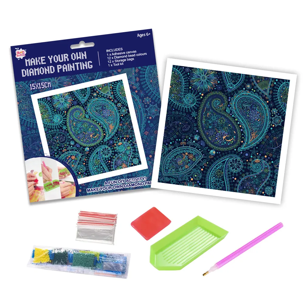 Wholesale Kids Diy Paintings And Wall Arts Crystal Diamond Mosaic Dot Painting Kits