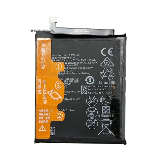 New Original Lithium Polymer Cell Phone Battery HB405979ECW Replacement Battery for Huawei for Honor 8a Y6p