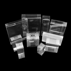 Acetate Box Verpackung Baulbles Pvc Clear Plastic Benutzer definierte transparente Geschenk PET PP Display Custom Design Verpackung Box Design