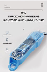 Máy Cắt Tóc Điện Trong Suốt Cho Nam, Máy Cắt Tóc Không Dây, Có Thể Điều Chỉnh, Bộ Máy Cắt Tóc Điện Gia Đình - Product Image 6