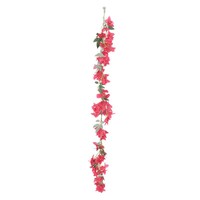 Guirlandes murales artificielles de bougainvilliers pour clôtures de parcs, arches et aménagements extérieurs – Fleurs artificielles