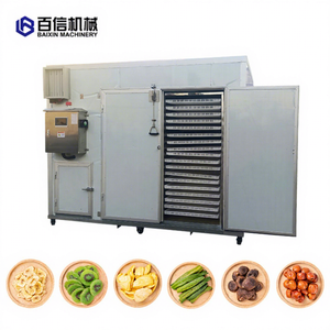 เครื่องอบแห้งอาหารคุณภาพสูงแบบลมร้อน ควบคุมด้วยระบบ PLC สำหรับการแปรรูปอาหาร เช่น เห็ด แอปริคอต ขมิ้น และเมล็ดกาแฟ - Product Image 1