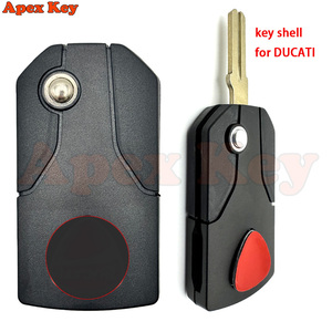 For DUCATI Motorcycle Key fold <b>Remote</b> key Shell MTS1200 Multistrada 1200 2010-2014 2011 only the shell with Sticker - Product Image 1