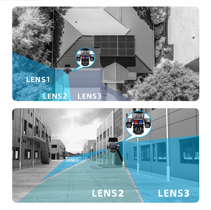 V380 Pro năng lượng mặt trời ip <span class=keywords><strong>camera</strong></span> 4G Wifi 3 ống kính 6MP PTZ thông minh ai CCTV An ninh mạng 8W mono-si năng lượng mặt trời bảng điều khiển được xây dựng trong mic CMOS cảm biến - Product Image 3