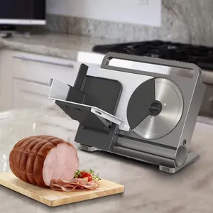 Mini trancheuse à viande domestique entièrement automatique 150w, trancheuse à viande électrique de 1 à 15mm, coupe-légumes à <span class=keywords><strong>jambon</strong></span> d'épaisseur réglable - Product Image 6