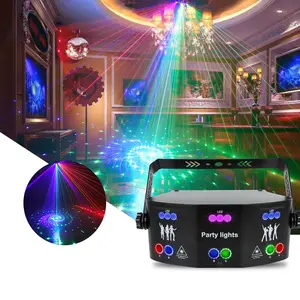 New 15 eyes LED laser effect moving beam lights stage light led disco ball projector lazer lamps nightclub blacklight for stage