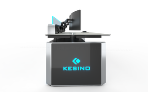 Kesino Ergonomic Chiều cao có thể điều chỉnh bàn thiết kế hiện đại kim loại bàn cho phòng điều khiển hội thảo phòng ngủ khách sạn phòng tập thể dục giặt ủi bệnh viện - Product Image 4