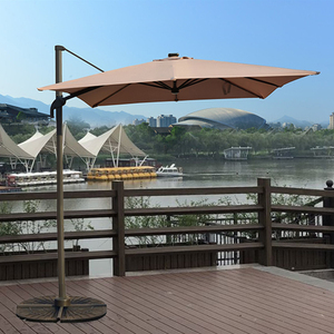 Parasol de terrasse Roma en aluminium pour restaurant - Product Image 2