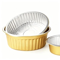 Pot en aluminium jetable de qualité alimentaire, anti-fuite et résistant à la chaleur, pour la cuisson en extérieur, les plats à emporter et les fêtes, vente en gros