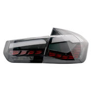 Feux arrière de voiture LED à effet écailles de dragon, clignotants dynamiques pour BMW Série 3 F30 2012 - 2019