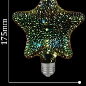 หลอดไฟ LED รูปดอกไม้ไฟหลากสีสัน ขั้ว E27 สไตล์วินเทจ พร้อมแสงวาววับอบอุ่น ยอดนิยม - Product Image 6