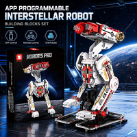 Robot Interstellar Educativo, Bloques de Construcción para Prácticas, Mayoristas de Juguetes y Proyectos STEM de Marca Privada a Nivel Global