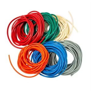 Tubo de Látex Natural, Tubo Elástico de Látex, Tubo Flexible y Resistente, Banda Elástica de Laboratorio, Tubo de Goma - Product Image 3