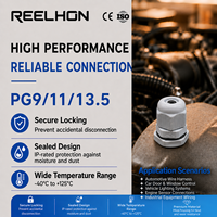 Passe-câble en nylon étanche IP68 PG9, PG11, PG13.5, accessoire de connecteur automobile scellé pour faisceau de câbles automobile et industriel