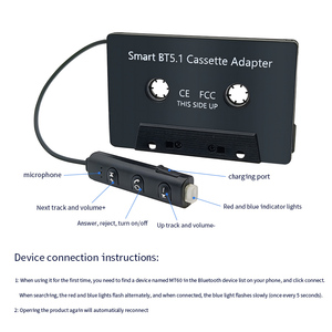 Nhà Sản Xuất Bán Hàng Trực Tiếp Phổ Xe MP3 Máy Nghe Nhạc Lossless Âm Thanh Băng Chuyển Đổi <span class=keywords><strong>Bluetooth</strong></span> 5.1 Lossless Âm Thanh Mt60 Băng - Product Image 6