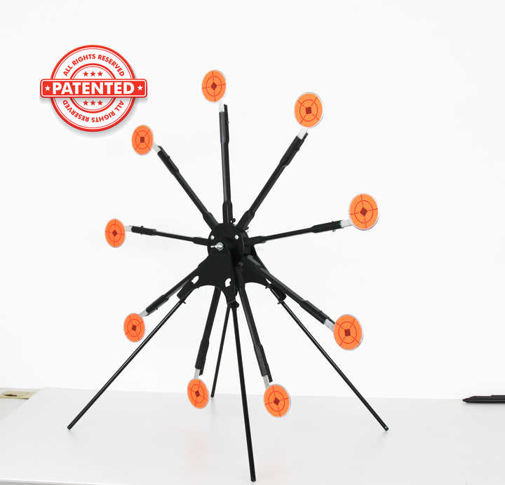 9mm Metal Ferris Wheel Spinning Target System for Bow Shooting ODM