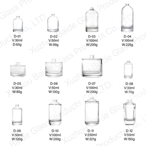 LONGDEBAI Wholesale clear 50ml <b>Perfume</b> <b>Bottle</b> Round Flat square Irregularity Unique Transparent Empty Glass <b>Perfume</b> <b>Bottle</b> 50mL - Product Image 6