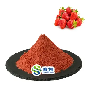 Strawberry Extract Freeze Dried Powder Spray Dried Strawberry Powder Freeze-dried Strawberry Powder