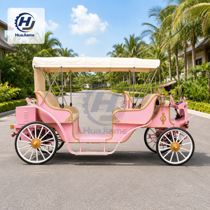 Elegante Carruaje Victoriano para Paseos Turísticos, Remolcado por Caballos, para Parques Costeros, Ciudades Históricas y Recorridos Turísticos - Product Image 1