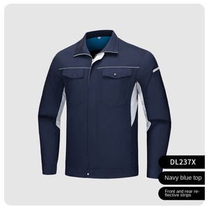 Camiseta <span class=keywords><strong>de</strong></span> <span class=keywords><strong>Trabajo</strong></span> <span class=keywords><strong>de</strong></span> Verano para Hombre, <span class=keywords><strong>de</strong></span> Poliéster y Algodón, Transpirable y Absorbente <span class=keywords><strong>de</strong></span> Humedad, para Taller - Product Image 1