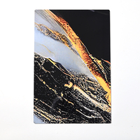 Panneaux muraux en PVC marbré en gros, panneaux muraux UV pour douche, panneaux de revêtement mural pour décoration intérieure, fabricant chinois