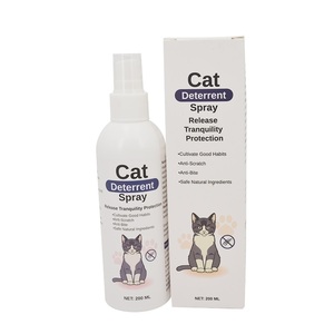 Cat Deterrent <strong>Spray</strong>, Natural, Non-Toxic Anti-Scratch <strong>Spray</strong> for Cats &amp; Kittens, Furniture &amp; <strong>Carpet</strong> <strong>Protector</strong> - Product Image 1