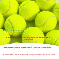 Balle de tennis en caoutchouc authentique d'usine, modèle 641, pour débutants, entraînement professionnel, compétition amateur, durable, haute élasticité