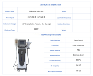 Máquina de Adelgazamiento Corporal 3D Roller Sculptor Max de Grado Profesional, Dispositivo de Belleza Multifuncional para Contorno de Espalda y Cuerpo - Product Image 6