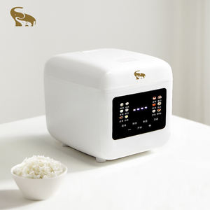 Mini cuiseur à riz électrique portable 2L, 400W, pot à soupe antiadhésif en céramique pour le <span class=keywords><strong>ménage</strong></span> - Product Image 1