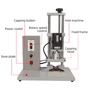 เครื่องปิดฝาขวดแบบตั้งโต๊ะ DHZ-450 สำหรับน้ำมัน น้ำ นม น้ำผึ้ง ไวน์ น้ำหอม แชมพู ใช้งานเชิงพาณิชย์ - Product Image 2