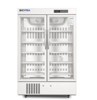 Réfrigérateur de laboratoire à double porte SCITEK 656/1006/1500L NTC, dégivrage automatique, affichage numérique, microprocesseur, refroidissement par air forcé