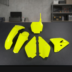 XFUN 2000-2025 per RM 85 giallo Fluo Kit di plastica Restyling accessori moto italia - Product Image 2
