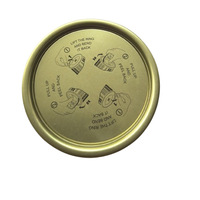 Couvercle de boîte à conserve à ouverture facile EOE en fer blanc de qualité alimentaire, fourni par l'usine, pour boîte de conserve de thon