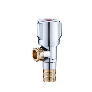Robinet d'angle en laiton 20 mm intégré, en acier inoxydable, pour eau chaude et froide, avec raccord en T pour déviateur de toilettes - Product Image 5