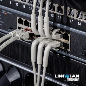 สายแพทช์เครือข่าย RJ45 อีเธอร์เน็ต ทองแดงแบบตีเกลียว Cat6A FTP ความยืดหยุ่นสูง TPE บางเฉียบ งอได้ สายสื่อสาร - Product Image 6