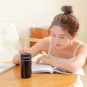 Compact Led Color Lights Small Portable Abs+Pp Mini <b>Humidifier</b> for Car Use - Product Image 6