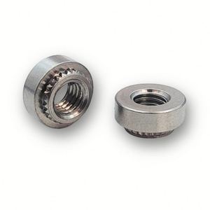 Écrou de brochage pour circuit imprimé, nickelé, certifié ISO, classe 4.8/6.8, filetage droit, KF&KFS, en acier inoxydable personnalisé, auto-sertissant - Product Image 6