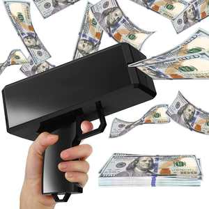 Gold Money Gun Toy Real Golden Super Plastic <span class=keywords><strong>Shot</strong></span> Spray para <span class=keywords><strong>Halloween</strong></span> Fiestas de Navidad Logotipo personalizado Graduación de Año Nuevo - Product Image 5