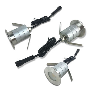 ไฟสระว่ายน้ำ LED สแตนเลสสตีล กันน้ำ IP68 พร้อมรีโมทคอนโทรล ค่า CRI สูง 90 รูปทรงกลม สายเคเบิลและคลิปยึด - Product Image 5