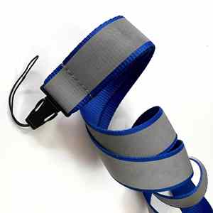 Sérigraphie Polyester réfléchissant lanière porte-clés promotionnel porte-carte d'identité sublimation numérique PVC Badge cou lanières - Product Image 4