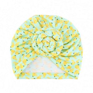 Wholesale Custom Logo Hair Accessories Soft Girl 1-3 Years Old Colorful Turban Cotton Spandex Embossed Unisex Four Seasons - Product Image 4
