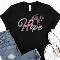 Meilleures ventes : Transferts thermiques en strass Hope Design pour T-shirt