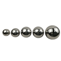 Boules creuses en acier inoxydable 304 poli miroir de 50 mm, 60 mm, 76 mm, perforées, pour suspension murale design Art Déco