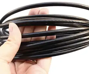 투명 PVC 코팅 아연 도금 강철 와이어 로프