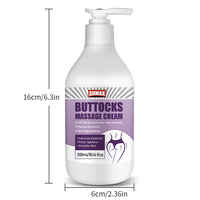Sumax 300ml Hip Lift up Cream Crème d'amélioration des fesses Crème de massage ferme pour les fesses pour les femmes
