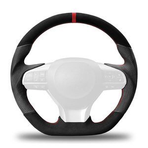 อุปกรณ์ตกแต่งรถยนต์ที่ดูดีพวงมาลัยหนังห่อหรูหราพวงมาลัยประสิทธิภาพอัพเกรด - Product Image 6