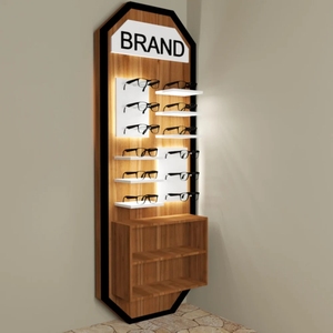 Kính mắt sang trọng hiển thị trường hợp Đồ Nội Thất Quang học kính mát cửa hàng thiết kế nội thất - Product Image 3