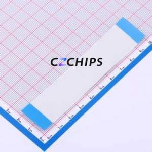 ZX-FFC1.0-T-10048-40P FFC Cable (Flexible Flat Cable) P=1mm Connector 40P 1mm Non-Inverting 10cm - Product Image 2